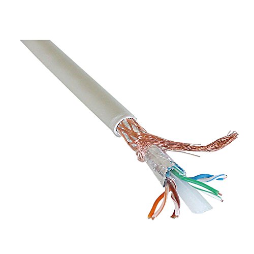 Preisvergleich Produktbild LINDY 12976 – Einzelstrang-Netzwerkkabel CAT. 7 S / FTP LSOH 100 m