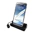Produktbild iTALKonline PowerTop Sync & Charge Gerät SCHWARZ Docking Tischladestation (USB) für Samsung SPH-L900 Galaxy Note 2
