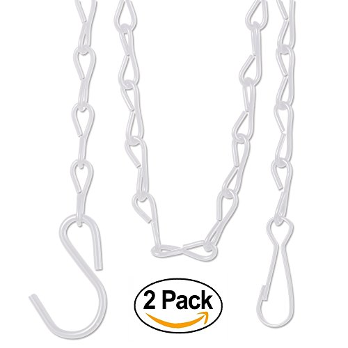 Preisvergleich Produktbild Kette zum Aufhängen, weiß, 2-Pack