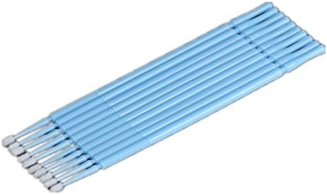 Kanglo 100pcs Lashes and Cosmetics Eyelash Extensions Disposable Micro Applicator Brushes - Blue