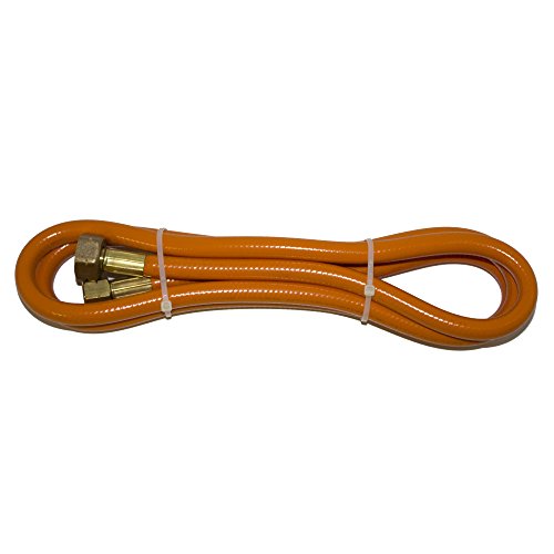 Preisvergleich Produktbild 3-Meter-Schlauch für Unkrautbrenner – Orange