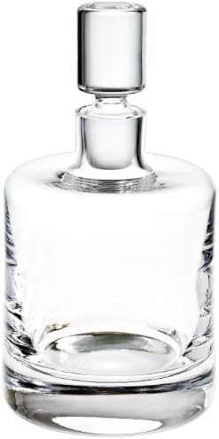 CRISTALICA Decanter, whiskey carafe BORIS 1,4 l, transparent, glass (GERMAN CRYSTAL powered