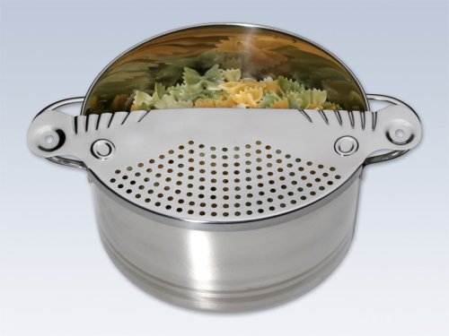 CHG 9828-60 Abgießhilfe 32,5 x 13,0 cm Spaghetti-Zange Länge: 26 cm - 2