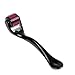 INMOZATA Professional 0.3mm 540 Needles Titanium Derma Roller Micro Needle Roller for Skin Internal Regeneration Anti-Ageing, Acne, Hair Loss, Wrinkles, Reducing Blemishes Scars Potholes Cellulite Stretch marks