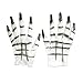 Produktbild Semoic Heisse Halloween Weihnachts Party Bar Rollenspiel Requisiten Pluesch Tier Wolf Terror Handschuhe Weiss