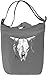 Produktbild Animal skull Leinwand Tagestasche Canvas Day Bag| 100% Premium Cotton Canvas| DTG Printing|