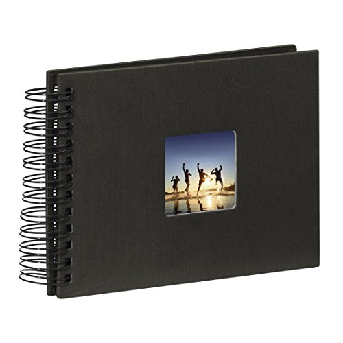 Hama Fine Art - lbum de fotos 50 p ginas negras 25 hojas lbum con espiral 24 x 17 cm con compartimento para insertar foto negro reviews Hama Fine Art - lbum de fotos 50 p ginas negras 25 hojas lbum con espiral 24 x 17 cm con compartimento para insertar foto negro