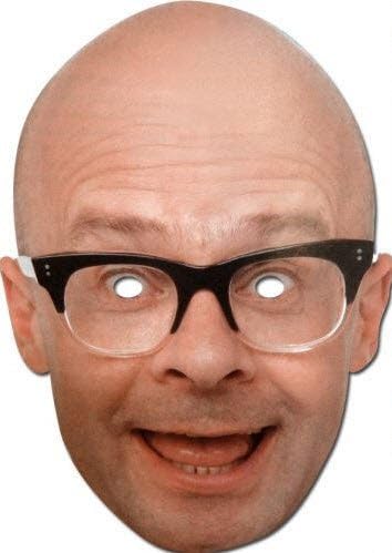 Harry Hill Celebrity Cardboard Mask – Single (Mask/Headpiece