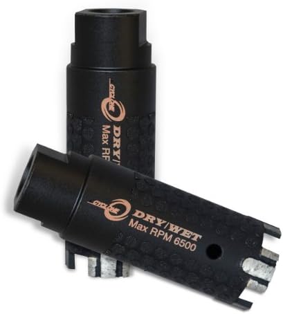 1-3/8 Cyclone DRY Core Drill Bit WITH SIDE PROTECTION by Diamax