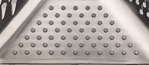 Joseph Joseph 20104 Prism 4-in-1-Kastenreibe mit Auffangbehälter und Deckel, Edelstahl, grau, 15.5 x 19 x 5.5 cm - 2