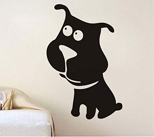 Lsfhb  Mignon Taureau Chien Stickers Muraux Pour Les Chambres D'Enfants Hot Wall Decal Enfants Dessin Animé Animal Nursery Room Decor43X64Cm