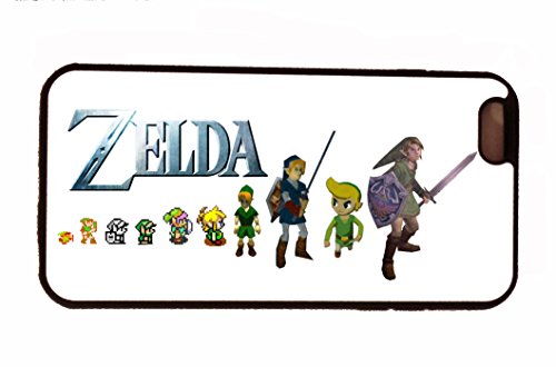 Preisvergleich Produktbild Zelda, GPO Group Exklusives Nintendo, Classic, Zelda, Evolution of Zelda Design Apple iPhone 6, Gummi Hartschale Phonecase