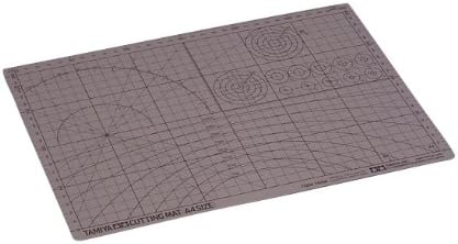 Tamiya300074056 Cutting Mat DIN A4 Grey