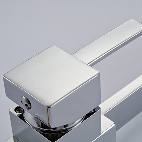 Auralum® Elegant Design Niederdruck Spülenarmatur Waschtischarmatur Armatur Einhebelmischer 360°Schwenkbarer Auslauf 2 Jahre Garantie - 3