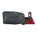 Price comparison product image Redragon S101-BA-DE Computer Accessories set (K503-RGB-DE+M601+P001+H101) RGB Backlit Gaming Mouse Gaming Keyboard Large Gaming Mouse Pad PC Computer Gaming Headset with Microphone Combo - DE Layout
