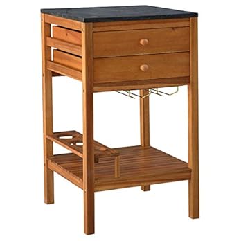 Dehner Schubladenschrank Southhampton Ca 90 X 50 X 50 Cm Fsc Akazienholzgranit Natur