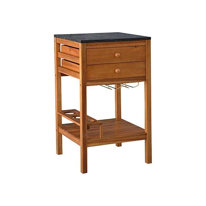 Dehner Schubladenschrank Southhampton Ca 90 X 50 X 50 Cm Fsc Akazienholzgranit Natur