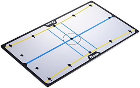 IINNII Putting Alignment Mirror Training Aid,size 7.0'' x 12.0'' - Practice Your Putting Alignment Tool