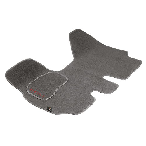 Juego de alfombras de moqueta a medida premium gris para trafic ii de 2001 a 2014