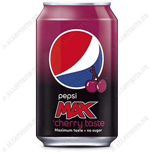 Preisvergleich Produktbild Pepsi Cola Max Cherry 24 x 0,33 ltr.