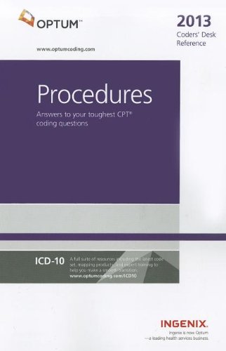 Coders Desk Reference For Procedures 2013 - 