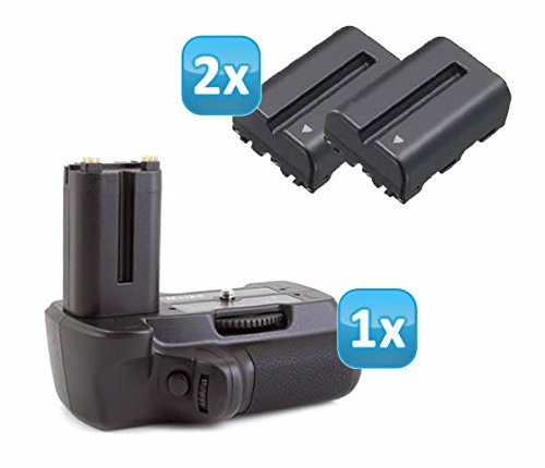 Profi Batteriegriff fuer Sony Alpha A450, A350, A300 und A200 als VG-B30AM Ersatz + 2 NP-FM500H Nachbau-Akkus Profi Batteriegriff fuer Sony Alpha A450, A350, A300 und A200 als VG-B30AM Ersatz + 2 NP-FM500H Nachbau-Akkus Bilder