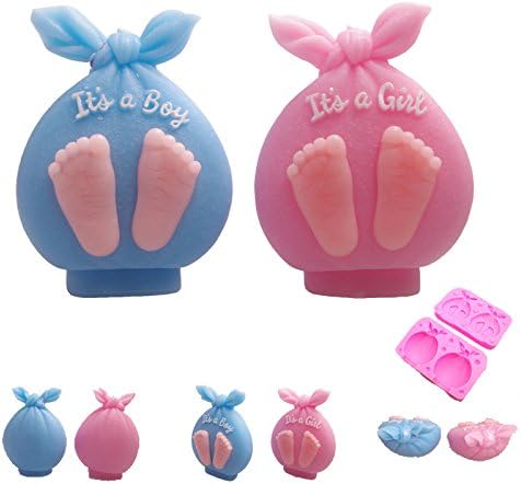 Suzhou Lofter Info Baby gift bag Cake Soap Molds Silicone Candle Fondant 3D Cake DIY Party Mould Baby Birthday