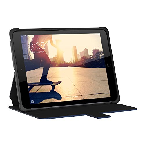 Urban Armor Gear Schutzhülle nach US-Militärstandard für Apple iPad 9,7″ (2017) / iPad Air – blau [Verstärkte Ecken | Wake/Sleep | Sturzfest | Antistatisch | Standfunktion] – IPD17-E-CB - 6