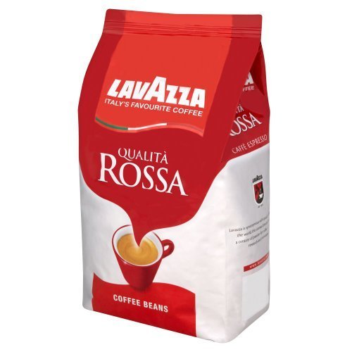 Preisvergleich Produktbild 6 X Lavazza Qualita Rossa Coffee Beans 1 kg by Lavazza