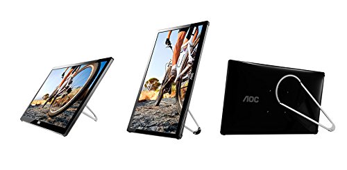 AOC Monitores E1759FWU - Monitor de 17   resoluci  n 1600 x 900 Pixels  tecnolog  a WLED  Contraste 650 1  10 ms  USB 3 0   Color Negro