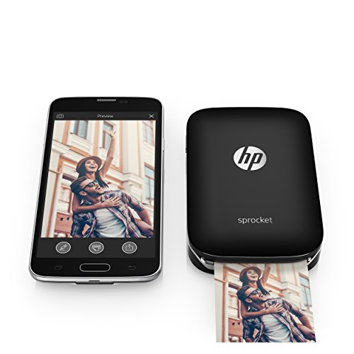 HP Sprocket Mobiler Fotodrucker (Drucken ohne Tinte, Bluetooth, 5 x 7,6 cm Ausdrucke) schwarz / silber reviews HP Sprocket Mobiler Fotodrucker (Drucken ohne Tinte, Bluetooth, 5 x 7,6 cm Ausdrucke) schwarz / silber