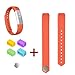 Produktbild Fitbit Alta Ersatzarmband, Bluesim komfortabler buntfarbige Sport Fitness Fitbit Alta Ersatzarmband Ersatzschweißarmband Armband Ersatzband Sport-Uhrenarmband Eratzschweißband mit kostenfreien Verschluss für Fitbit Alta