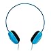 Price comparison product image RockPapa Over the Head Adjustable Boys Girls Kids Childs Small Headphones Lightweight for MP3 MP4 Tablets DVD CD Laptop Mobile iPod iPad - Blue