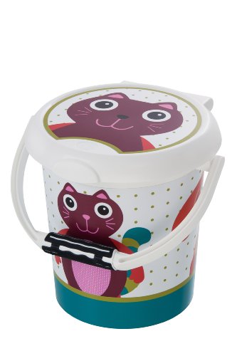 Rotho Babydesign Style Nappy Pail Oops (White)