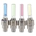 Produktbild SODIAL(R) 4x LED Reifen Rad Licht Lampe Ventilkappe Ventil Leuchte fuer Fahrrad Motorrad
