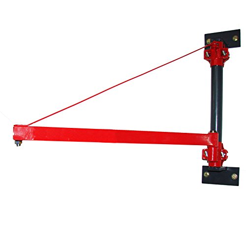 CROSSFER Schwenkarm Wandhalterung 250 Kg Wandbefestigungs-Paket f Seilwinde Flaschenzug - 2