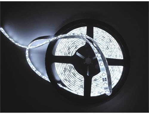 OSSUN®Full Kit DIMMABLE Waterproof Cool White 5 Metres 5050 LED Strip Tape +Transformer/Power Supply + RF Wireless Dimmer Flasher with Remote Control