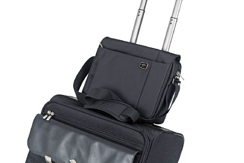 Wedo 595001 GoFashion Crossover Tasche Querformat (mit Spezialfach für Tablet PCs) schwarz - 4