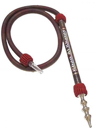 Preisvergleich Produktbild Shisha-Schlauch Khan Al Khalily 192cm Rot
