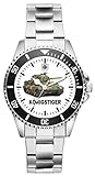 Soldat Geschenk Bundeswehr Artikel Panzer Königstiger Uhr 1090