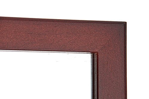 CLP Holz-Standspiegel YOLANDA mit Rollen, 150 x 45 cm cherry - 2