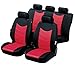 Produktbild Timon 53773, Sitzbezug Schonbezug Autositzbezug, Komplett Set, Rot, Schwarz