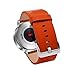 Produktbild Smart Uhrenarmband, Aisun Vintage geprägtes Top-Korn Leder Uhrenarmband Ersatz Armband für Samsung Gear S2 Classic (Orange)