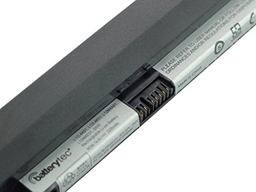 Batterytec® Laptop Akku für LENOVO IdeaPad Flex 14 14D 14M 15 15D 15M Series, LENOVO IdeaPad S500 S500 Touch Series, LENOVO IdeaPad Flex 15AP 14AT 14AP 15AT Series; L12L4A01 L12L4K51 L12M4A01 L12M4E51 L12M4K51 L12S4A01 L12S4E51 L12S4F01 L12S4K51. [14.4V 2200mAh, 12 Monate Herstellergarantie] - 4