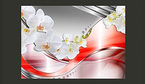 FOTOTAPETE 400×280 cm – VLIES TAPETE PREMIUM – PROFI QUALITÄT – Top moderne Wanddeko – Riesen Wandbild – Top Design Tapete – Neue exklusive Edition mit noch besser Druckauflösung – Deutsches Premium Vlies – Blumen 10110906-88 - 2
