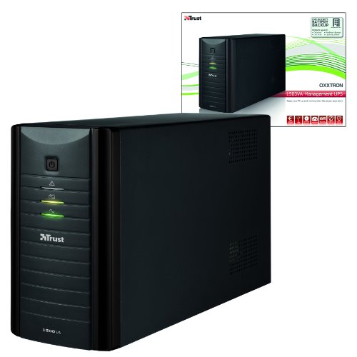 Trust Oxxtron 1500VA Management UPS (CD-ROM, USB 2.0) schwarz - 5