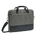 Produktbild Laptoptasche 15.6 | Evecase Premium Doppelfarbige Umhängetasche mit Gepolstert Laptopfach, Fronttasche, Zubehörfach für Laptop in 15,6 Zoll - Waschbär Grau