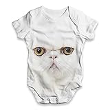 TWISTED ENVY Baby Jungen (0-24 Monate) Body Gr. S, weiß