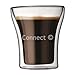 Price comparison product image Bodum Assam 2 Piece Double Wall Small Glass Set 0.2 Litre capacity Small Double Wall Construction - highly effective layer of insulation Made from Borosilicate glass Keeps hot drinks hot without burning fingers and cold drinks cold without condensation - Transparent