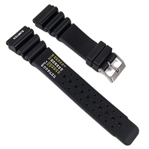 Herzog Ersatzband Uhrenarmband Kunststoff Band 18mm Schwarz 28518 Herzog Ersatzband Uhrenarmband Kunststoff Band 18mm Schwarz 28518